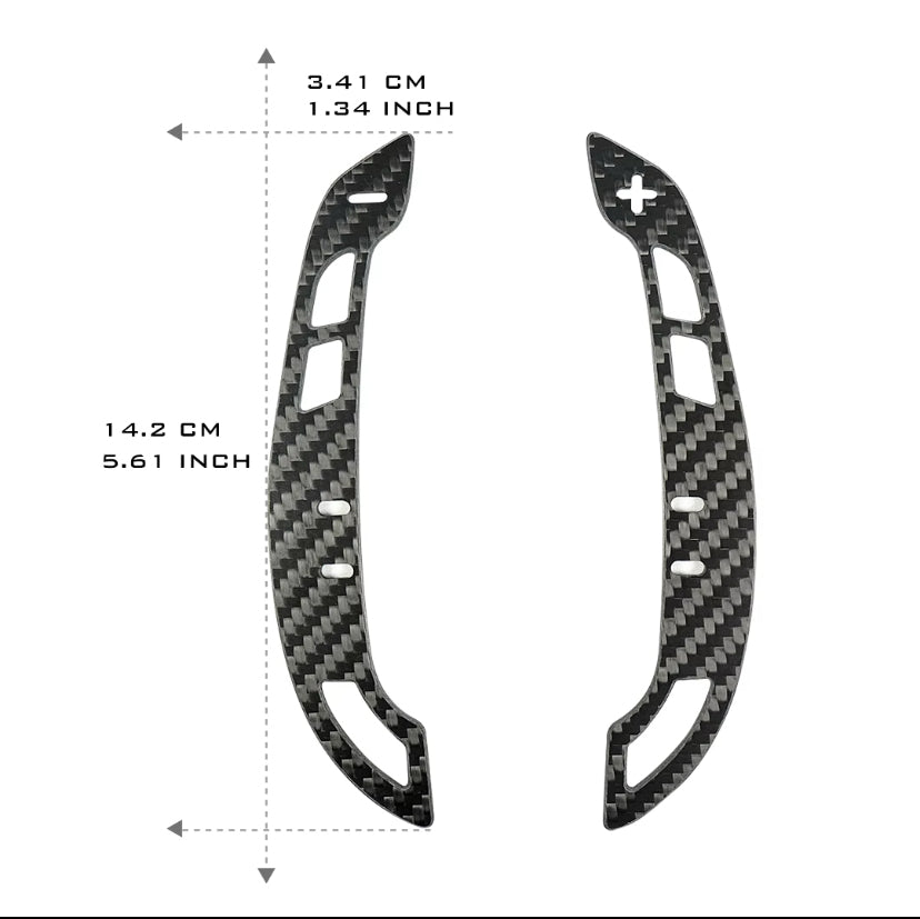 VW Golf, GTI, R Magnetic Carbon Fiber Paddle Shifters