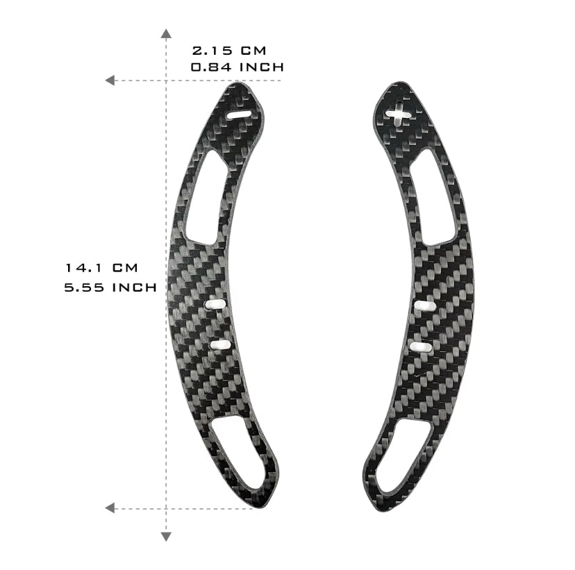 VW Golf, GTI, R Magnetic Carbon Fiber Paddle Shifters